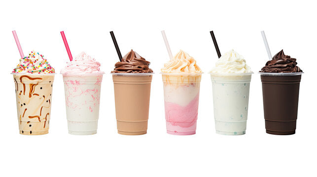 Six milkshakes 