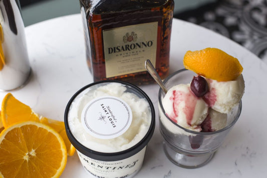 Photograph of boozy ice cream